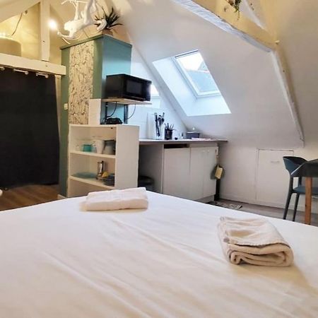 La Cabane - Petit Studio Mansarde - Plage 50M - Rue Gratuite 생말로 외부 사진